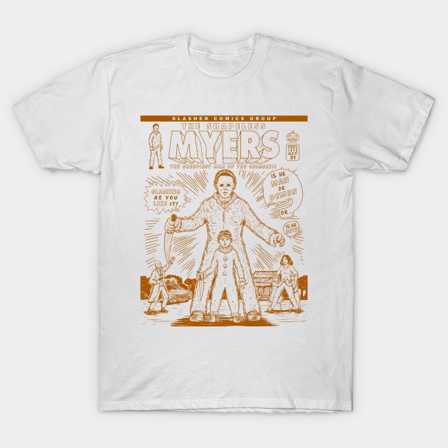 SLASHER MYERS LINES T-Shirt-TOZ